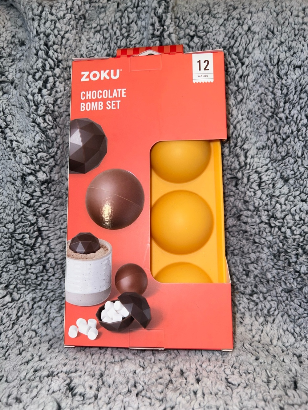 Zoku Chocolate Bomb Set - Yellow Silicone Molds